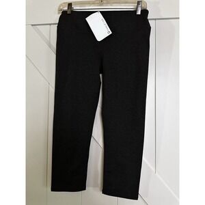 NEW Fabletics Women's Salar Capri Leggings Dk‎ Grey Size S NWT